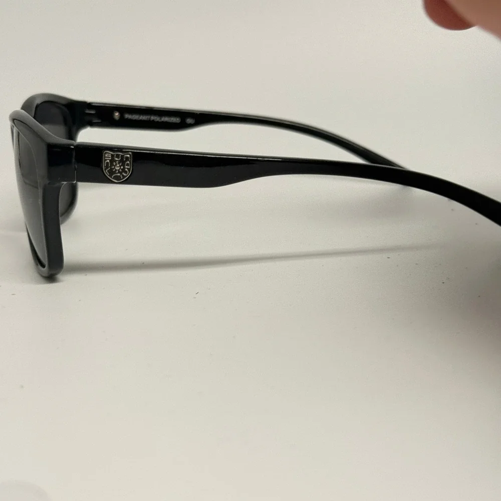 Suncloud by Polaroid Pageant Polarized Sunglasses Black‎ Frame Gray Lens GU